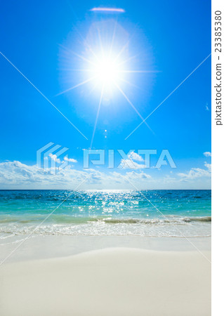 tropical beach in Maldives 23385380