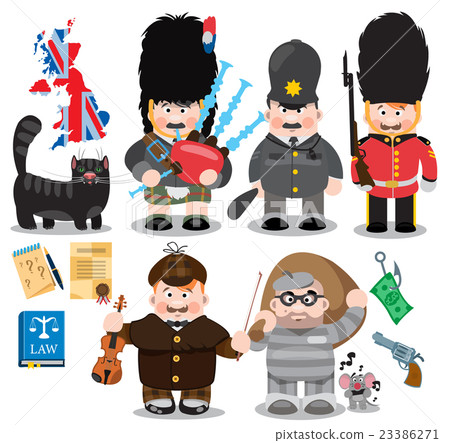 Musician, policeman, royal guard, Sherlock Holme. Musician, policeman, royal guard, Sherlock Holme. 23386271