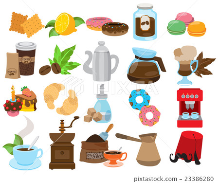 Coffee shop icons Coffee shop icons 23386280