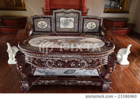 Beautiful chair in Royal residence of Thai 23386960