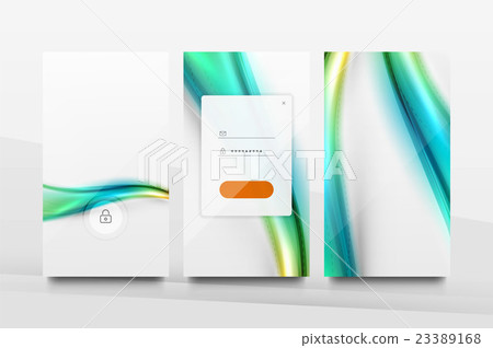 Mobile application interface background design - Stock Illustration ...