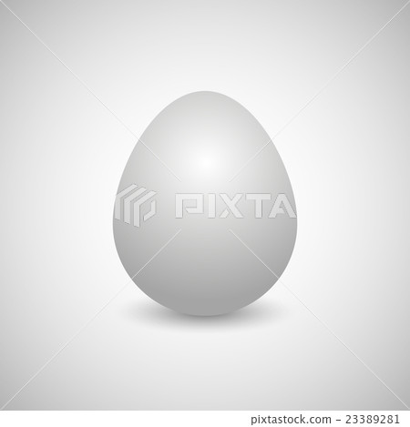 Icon egg, vector illustration. Icon egg, vector illustration. 23389281