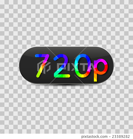 High-definition video sign, vector illustration. High-definition video sign, vector illustration. 23389282