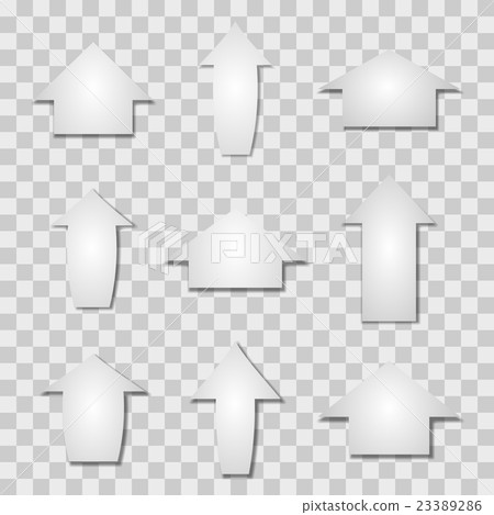 A set of arrows, vector illustration. A set of arrows, vector illustration. 23389286