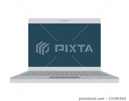 computer laptop isolated icon design - Stock Illustration [23390369 ...