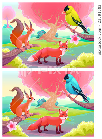 Spot the differences Spot the differences 23391582