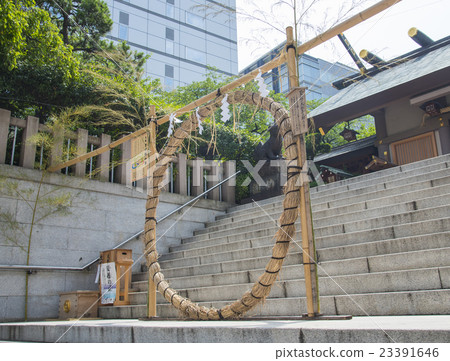 Shinto shrine festival held at the shrine Shinto shrine festival held at the shrine 23391646