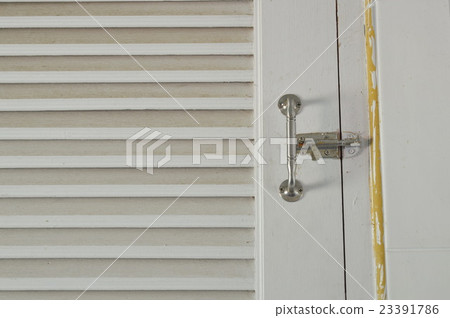 white storage cabinet in the kitchen 23391786