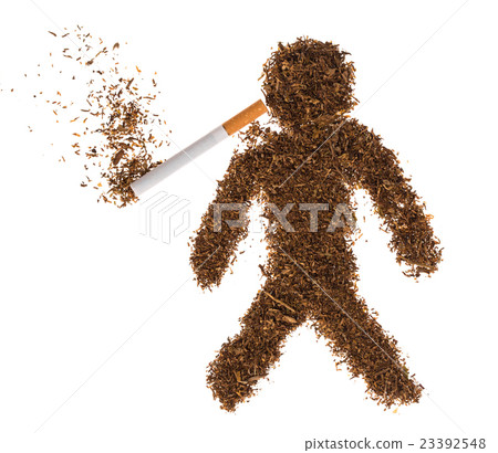 Heap of tobacco. Heap of tobacco. 23392548