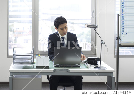 Middle business man Middle business man 23394349