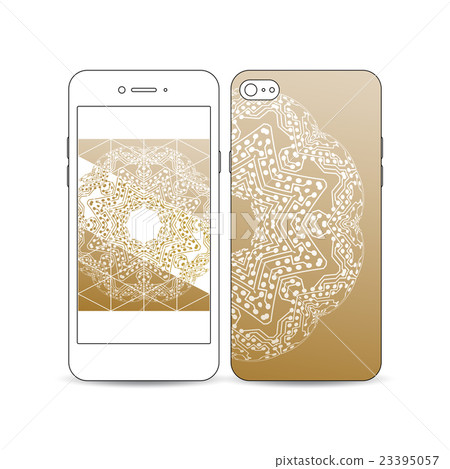 Mobile smartphone with an example of the screen Mobile smartphone with an example of the screen 23395057