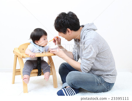爸爸給孩子們的嬰兒食品 23395111