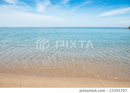Japan Sea Summer blue sky 23395707
