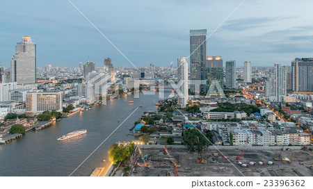 Skyscrapers in City of Bangkok downtown. 23396362