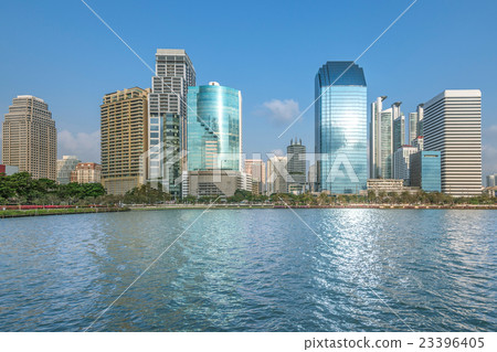 Skyscrapers in City of Bangkok downtown, Thailand Skyscrapers in City of Bangkok downtown, Thailand 23396405