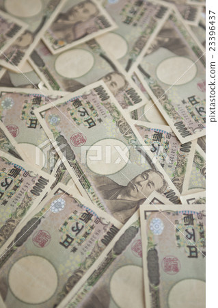 One side 10,000 yen bill 23396437
