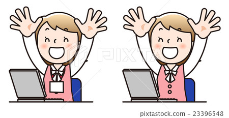 女性員工 - 個人電腦 23396548