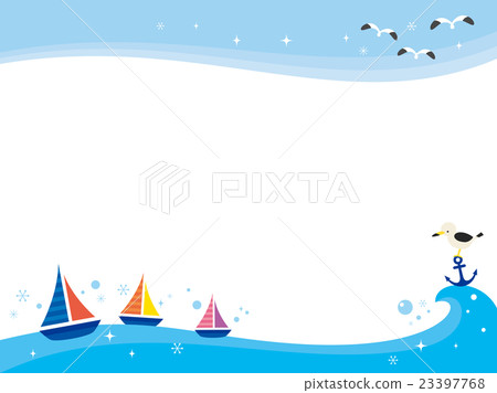 海風景例證 23397768