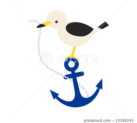 Seagull and Ikari illustration 23398241