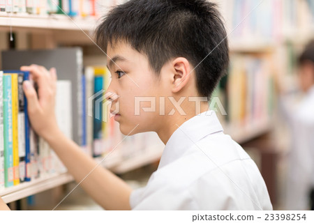 Male junior high school student Male junior high school student 23398254