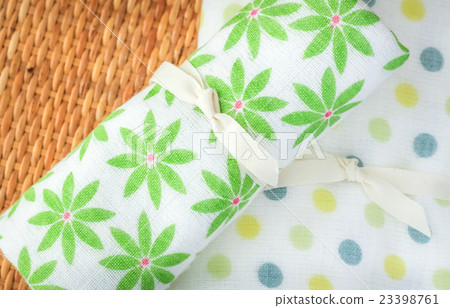 Set of gauze towel Set of gauze towel 23398761
