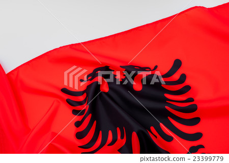 Flags of Albania . 23399779