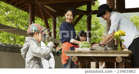 家庭營地的食物 家庭營地的食物 23403962