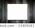 mock up poster on wooden wall 23405041