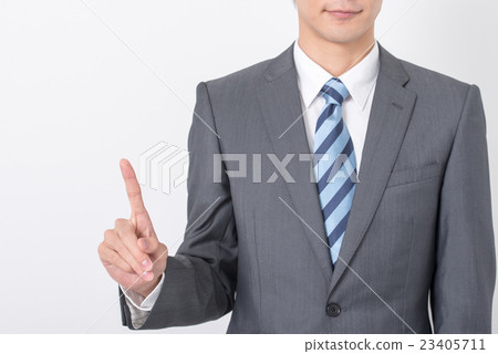 Business scene Male upper body Business scene Male upper body 23405711