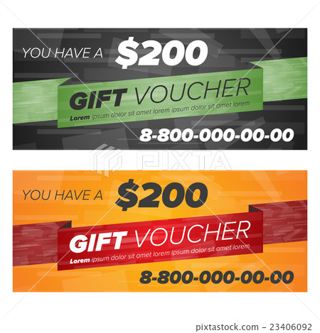 Gift voucher design Gift voucher design 23406092