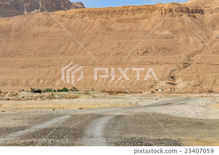 road in the desert road in the desert 23407059