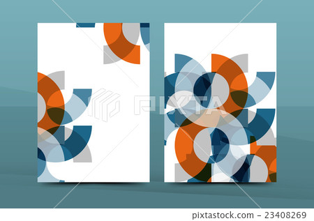 Geometric mosaic design, a4 size business Geometric mosaic design, a4 size business 23408269