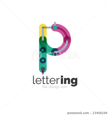 Letter logo business icon Letter logo business icon 23408294
