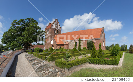 Traditional Danish Church in Melby 23409493