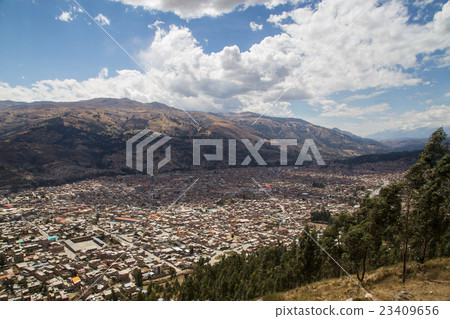 Aerial View of Huaraz, Peru 23409656