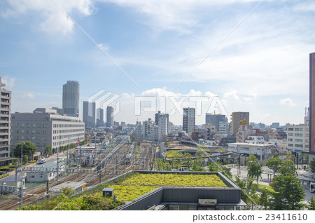 東京晴空塔(東大島方向)的風景 東京晴空塔(東大島方向)的風景 23411610