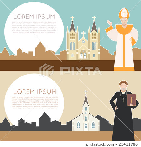 Catholic Church Banner 23411786