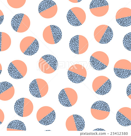 Geometric trendy 80s retro seamless pattern Geometric trendy 80s retro seamless pattern 23412380