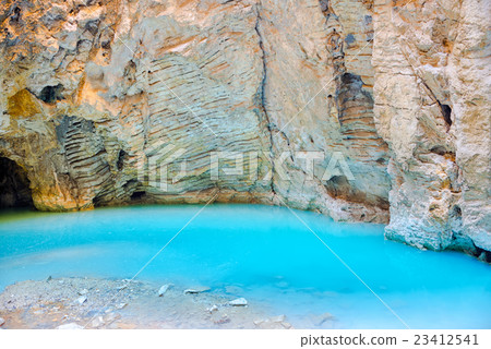 native underground karst mineral lake Proval  23412541
