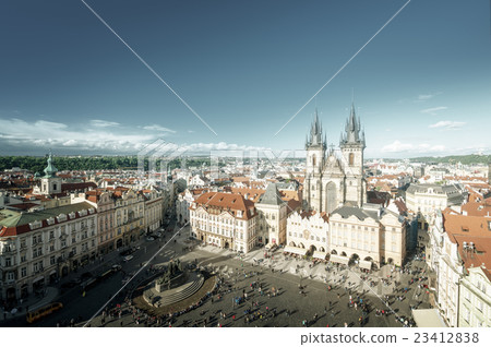 Old town square in Prague, Czech republic 23412838