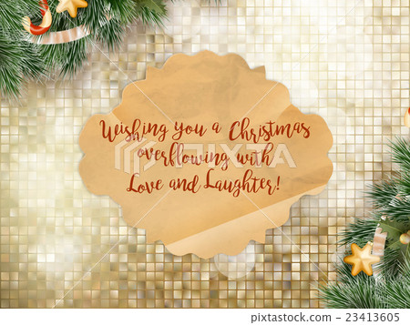 Christmas hand drawn design. EPS 10 23413605