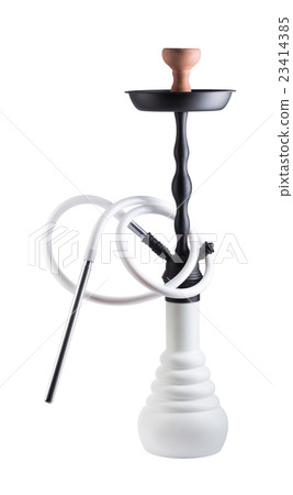 hookah isolated on white background hookah isolated on white background 23414385