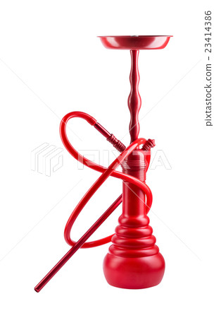hookah isolated on white background hookah isolated on white background 23414386