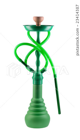 hookah isolated on white background hookah isolated on white background 23414387
