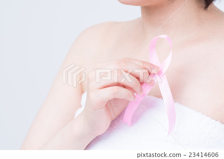 Pink ribbon 23414606