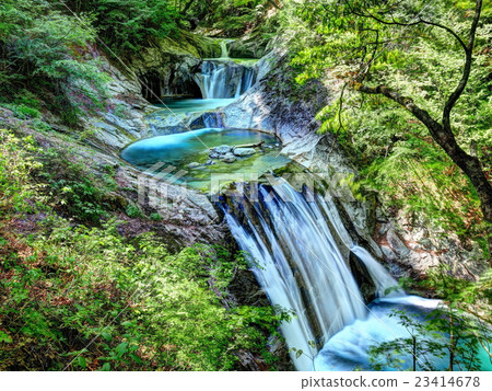Nishizawa Valley · Nanatsukado Five Stage Falls 23414678