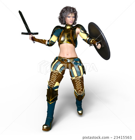 Female knight Female knight 23415563