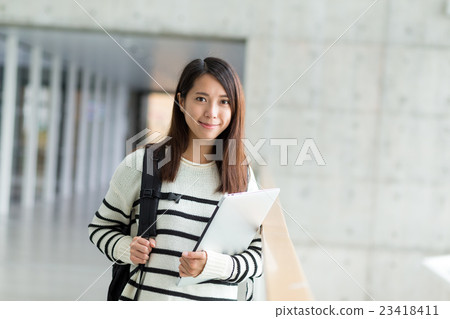 Young student in university Young student in university 23418411