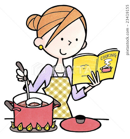 女性的日常生活18製作熟食 23419155