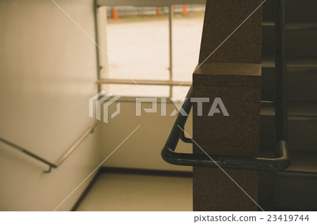 stairway, school, after class 23419744